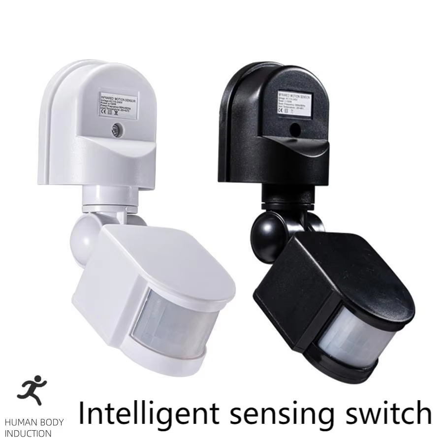 Pir Motion Sensor - 110-240V PIR モーションセンサー 12V 自動赤外線センサー動作検出器屋外 LED