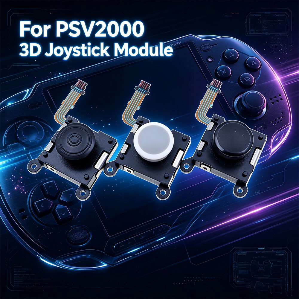 Joystick Module - 1PC PSV2000 3D アナログ親指ジョイスティックボタンモジュールの交換用 PS Vita
