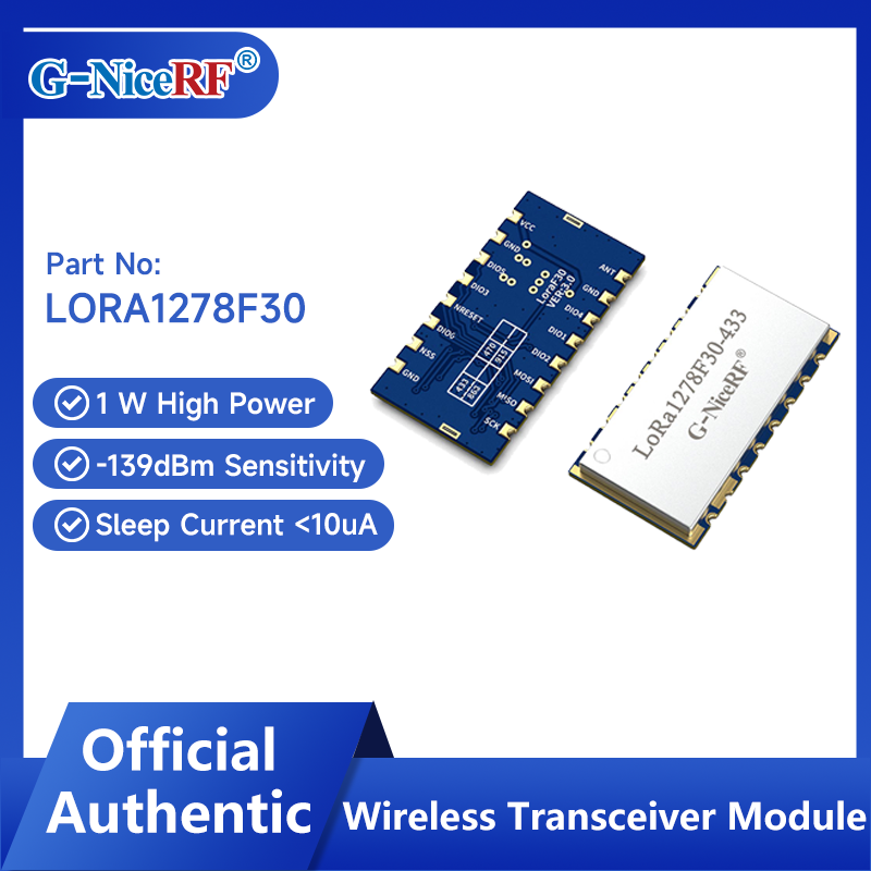 Lora Sx1278 - G-NiceRF | 2 個 LoRa1278F30 1W