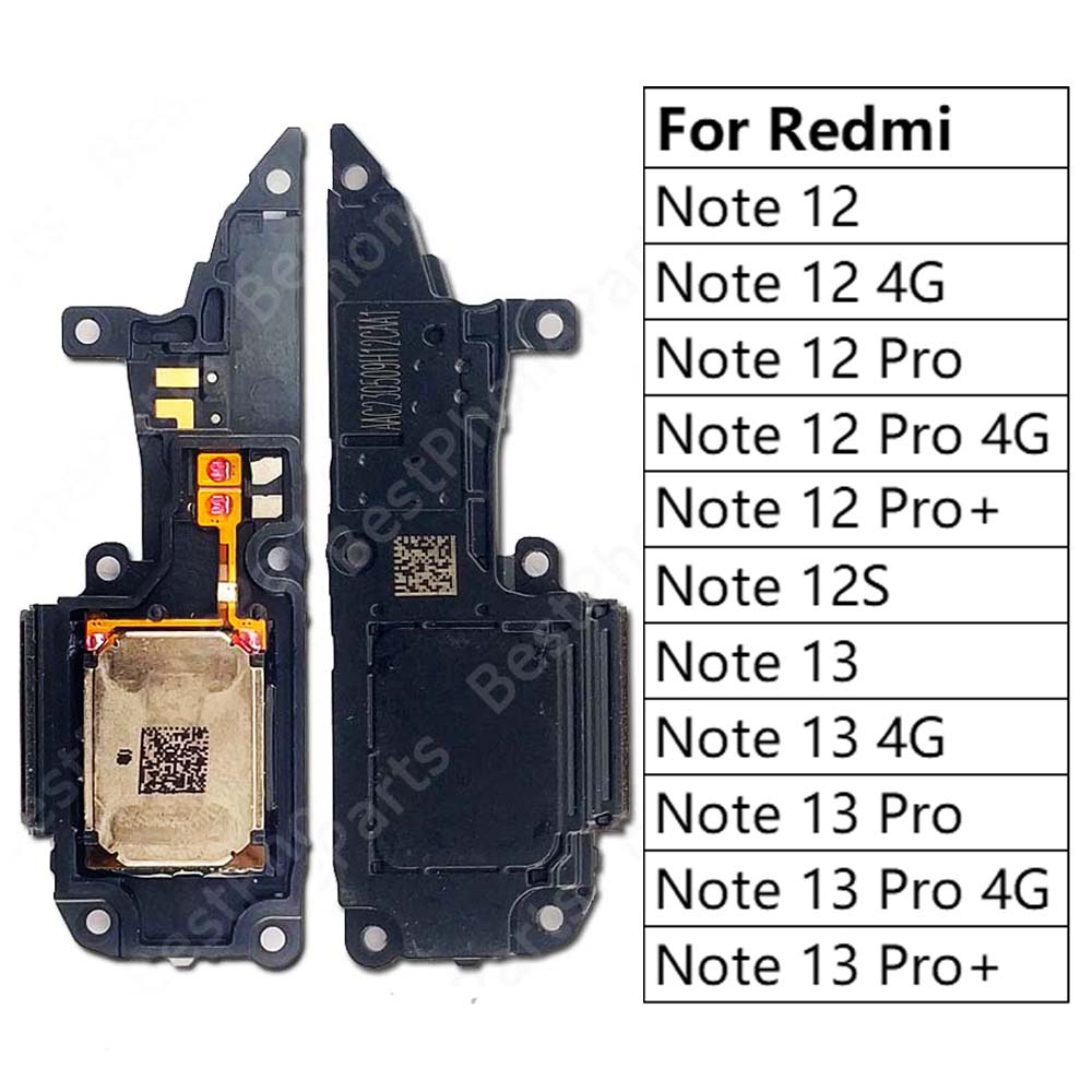 Buzzer Module - Xiaomi Redmi Note 13 pro plus用スピーカー,スペアパーツ,12