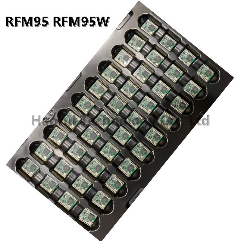 Lora Rfm95 - ワイヤレストランシーバーモジュール,rfm95 rfm95w 868mhz 915mhz,100 mah,sx127 smd