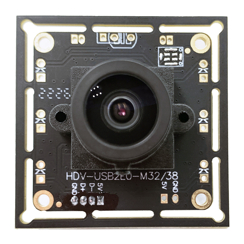 Microphone Module - 2.0MP 低照度0.01Lux HDR 1920*1080カラーUSBカメラモジュール 広角2.1mmボードレンズ、マイク対応