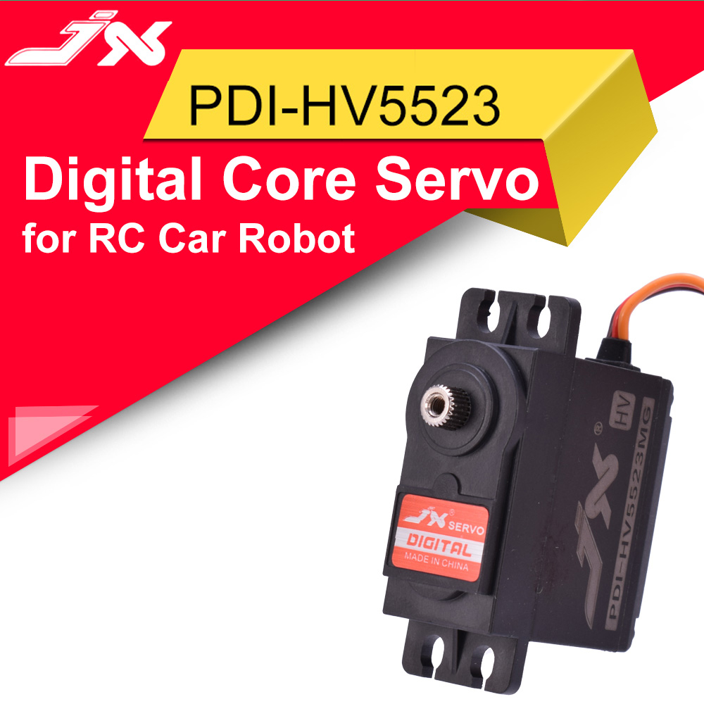 Servo Sg90 - JX-高電圧金属ギア,デジタルコアサーボ,RCカーロボット飛行機およびドローン用のトルク,23kg,PDI-HV5523 hv