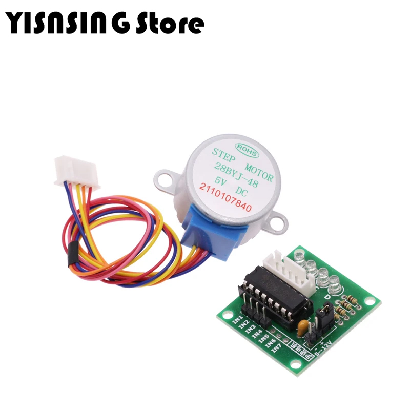 5V 4相28BYJ-48 DCギアステップモーター ULN - Stepper Motor 28Byj のレビューと価格