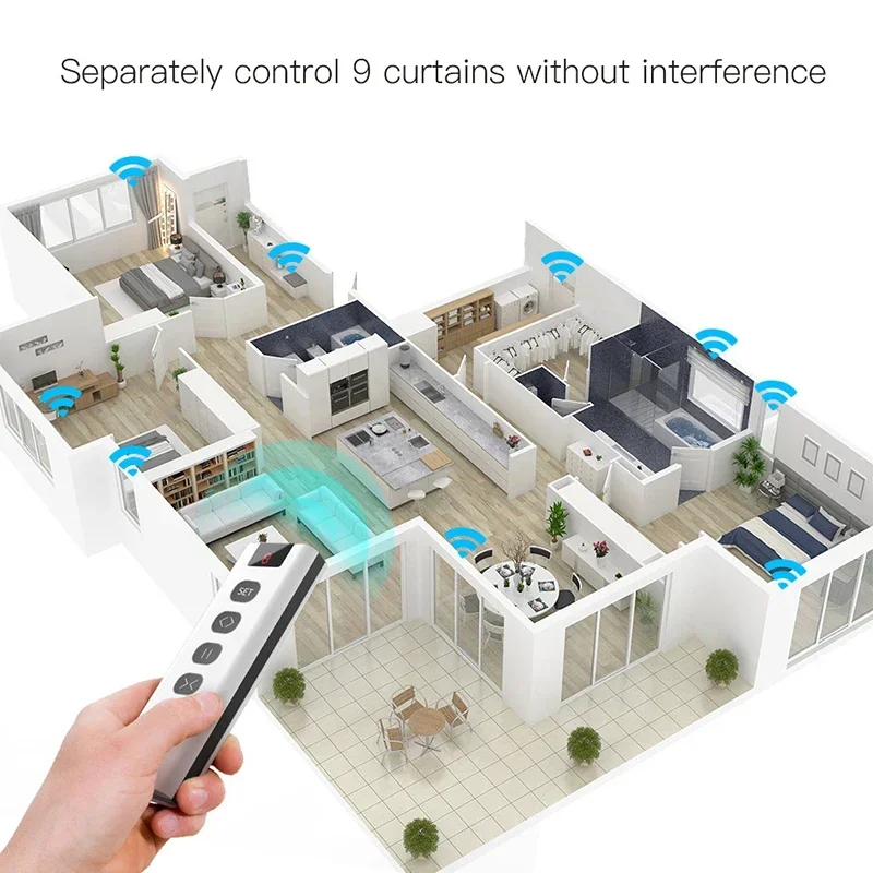 Wifiカーテンとローラーブラインド用のリモコン,9 /1チ - Ir Remote Module のレビューと価格