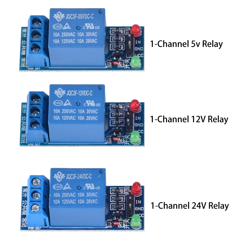DC 5V 12V 24V 1/2/4/6/8チャンネルリレ - Relay Module 4 Channel のレビューと価格