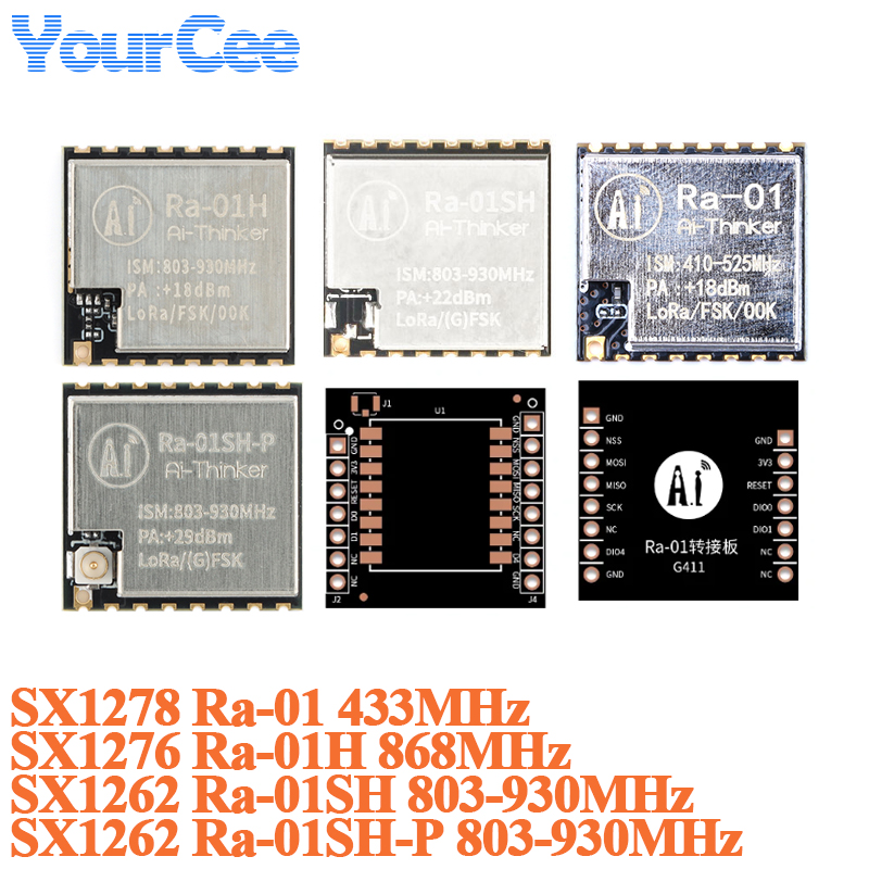 10 個/1 個 SX1276 LoRa Ra-01H 86 - Lora Rfm95 のレビューと価格