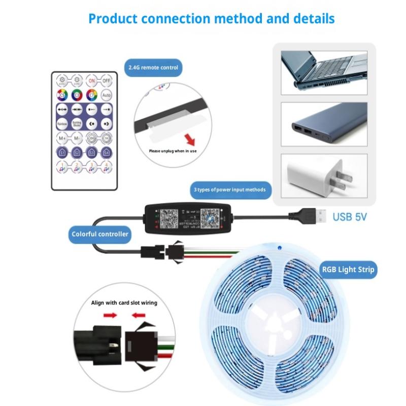 WS2812B Bluetooth 音楽 LED コントロー - Ws2812B Strip 5V のレビューと価格