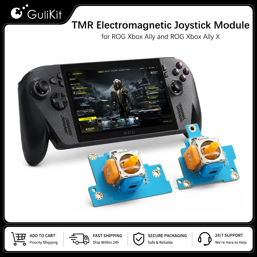 GuliKit TMR 電磁ジョイスティックモジュール RO - Joystick Module のレビューと価格