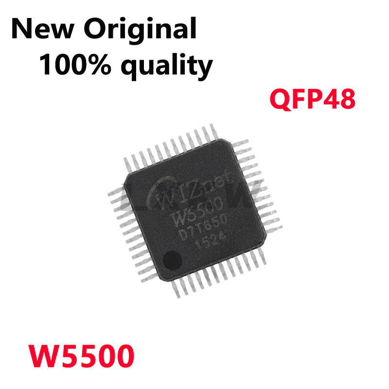 1~5/PCS 新しいオリジナル W5500 QFP48 イ - Ethernet W5500 のレビューと価格