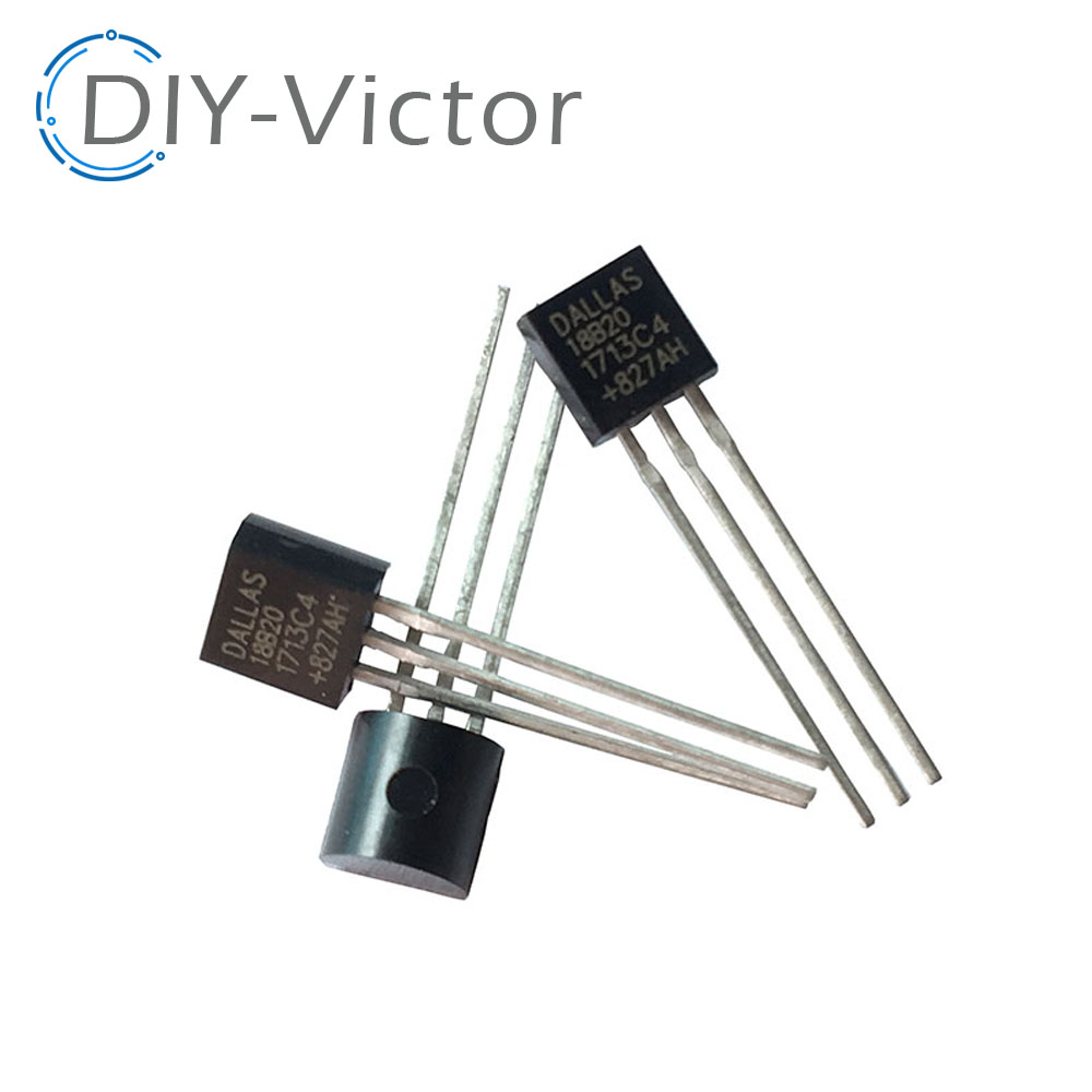 5 ピース/ロットセンサー電子チップ DS18B20 TO- - Ds18B20 のレビューと価格