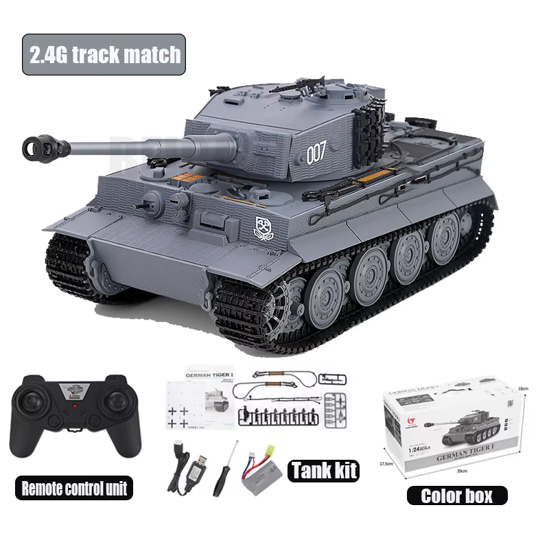 1/24 Taigen RC バトルタンク タイガー I ラ - Ir Remote Module のレビューと価格