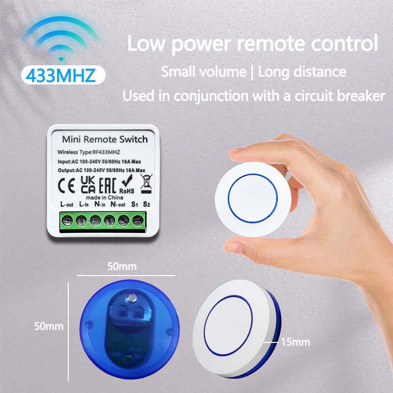 433HMz ワイヤレスライトスイッチ 10A リレー受信機 - Joystick Module のレビューと価格
