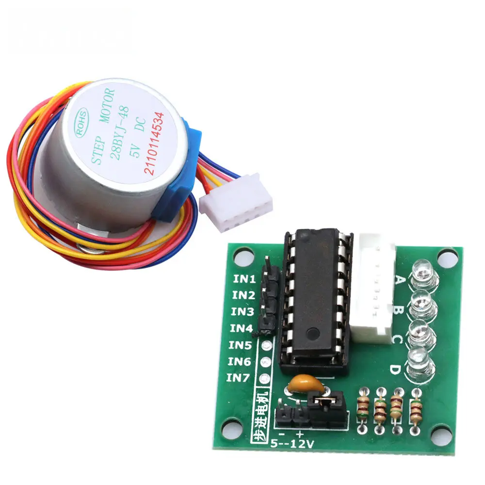 ULN2003 ドライバー 28BYJ-48 5V 4 相ギ - Stepper Motor 28Byj のレビューと価格