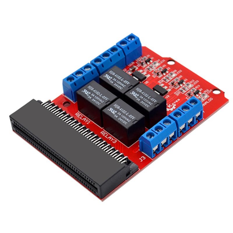 A64I Microbit 4チャンネルリレーモジュールシー - Relay Module 4 Channel のレビューと価格