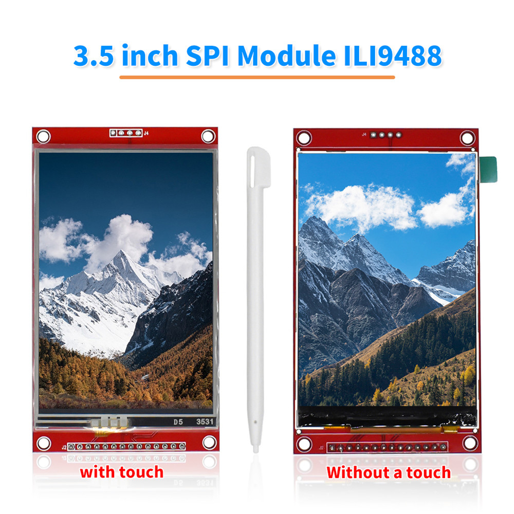 3.5 インチ TFT LCD モジュール、タッチパネル付き - Tft Display 2.4 のレビューと価格
