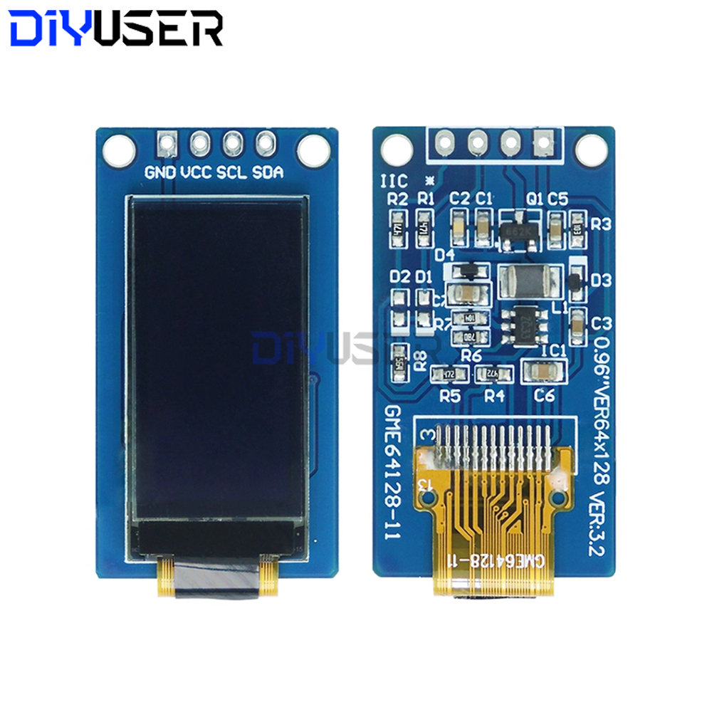 0.96インチ OLEDディスプレイ 64x128 SSD1 - Oled Display 0.96 のレビューと価格