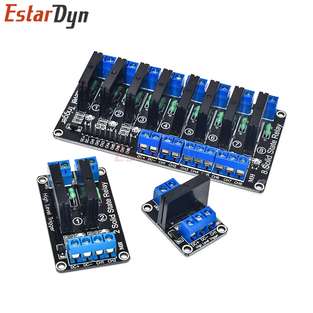 5V 1 2 4 8 チャンネル SSR G3MB-202P - Relay Module 4 Channel のレビューと価格
