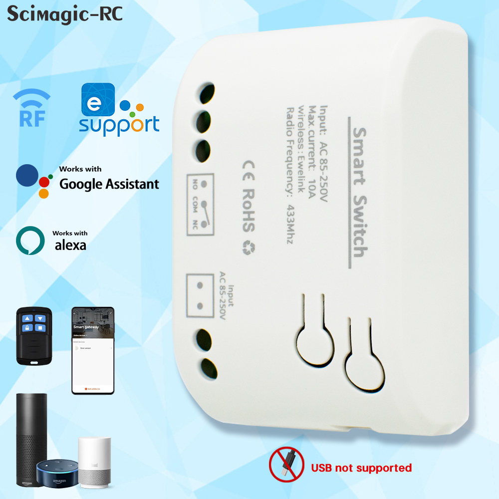 EWelink WiFi スマートガレージドアオープナースイ - Ir Remote Module のレビューと価格