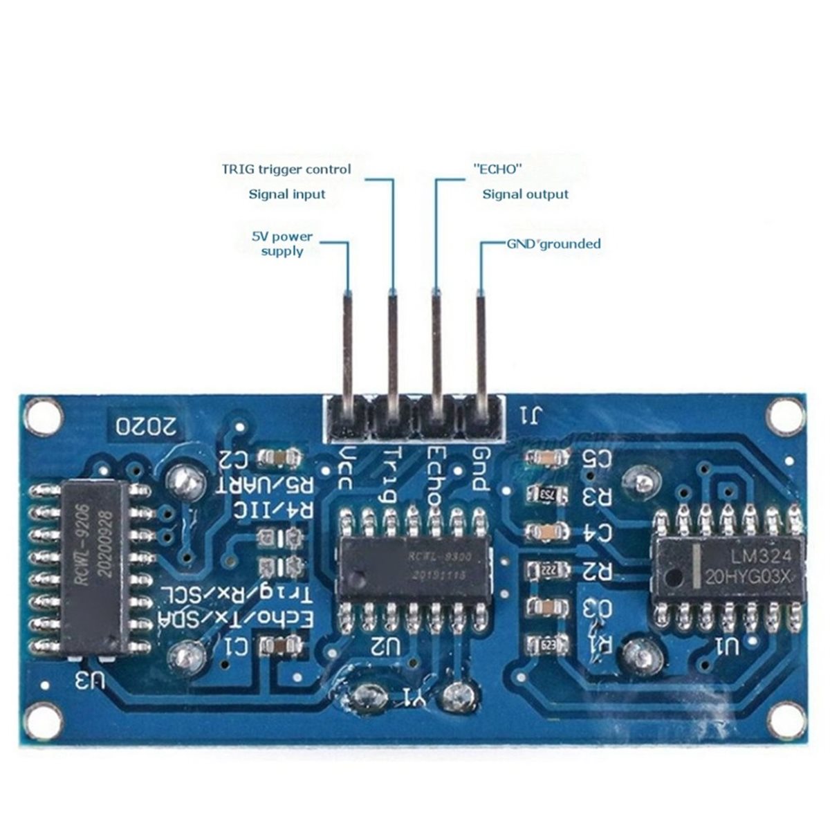 6 個 HC-SR04 超音波センサー距離モジュール超音波セ - Ultrasonic Sensor Hc-Sr04 のレビューと価格