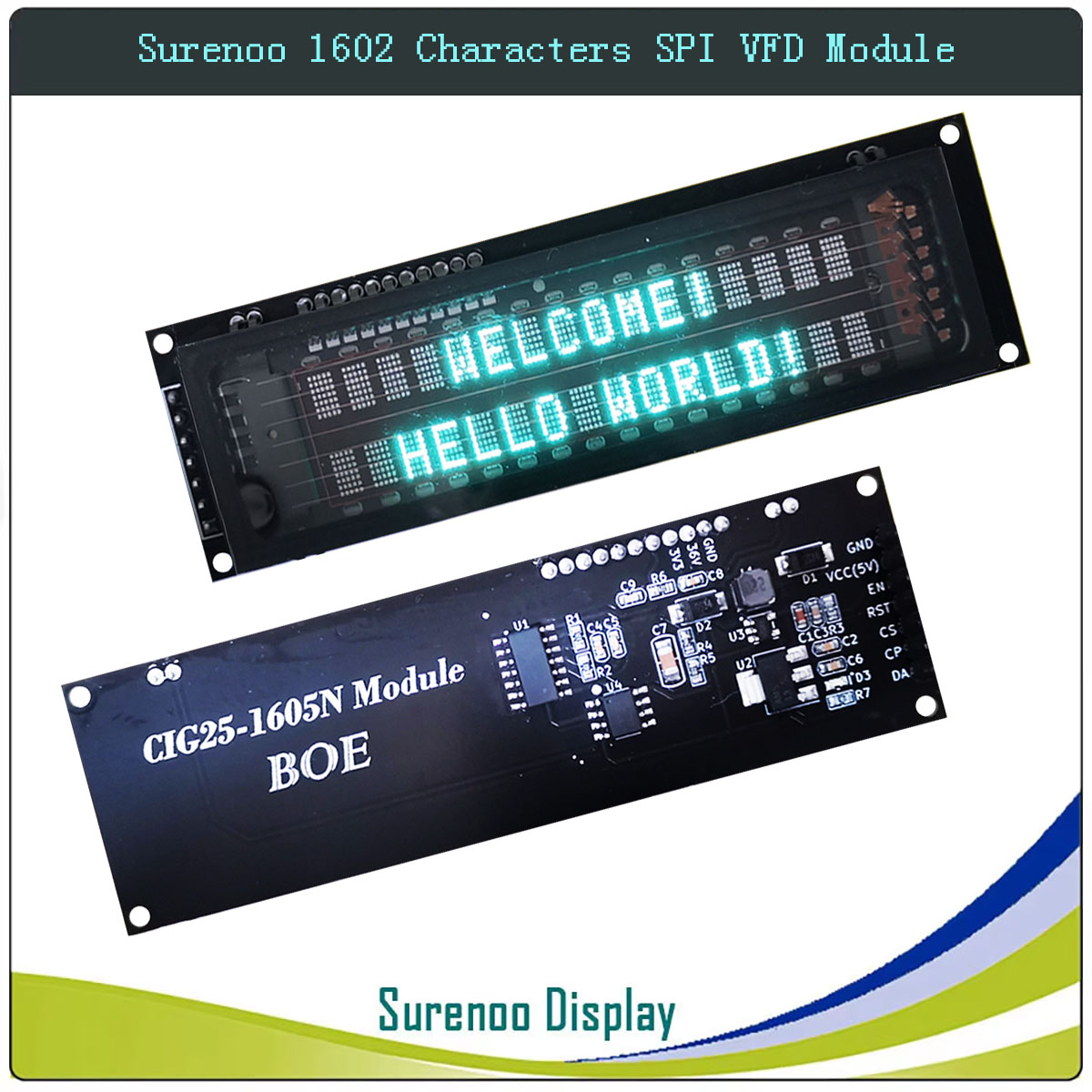 Surenoo 7P シリアル SPI 1602 162 1 - Lcd 1602 のレビューと価格
