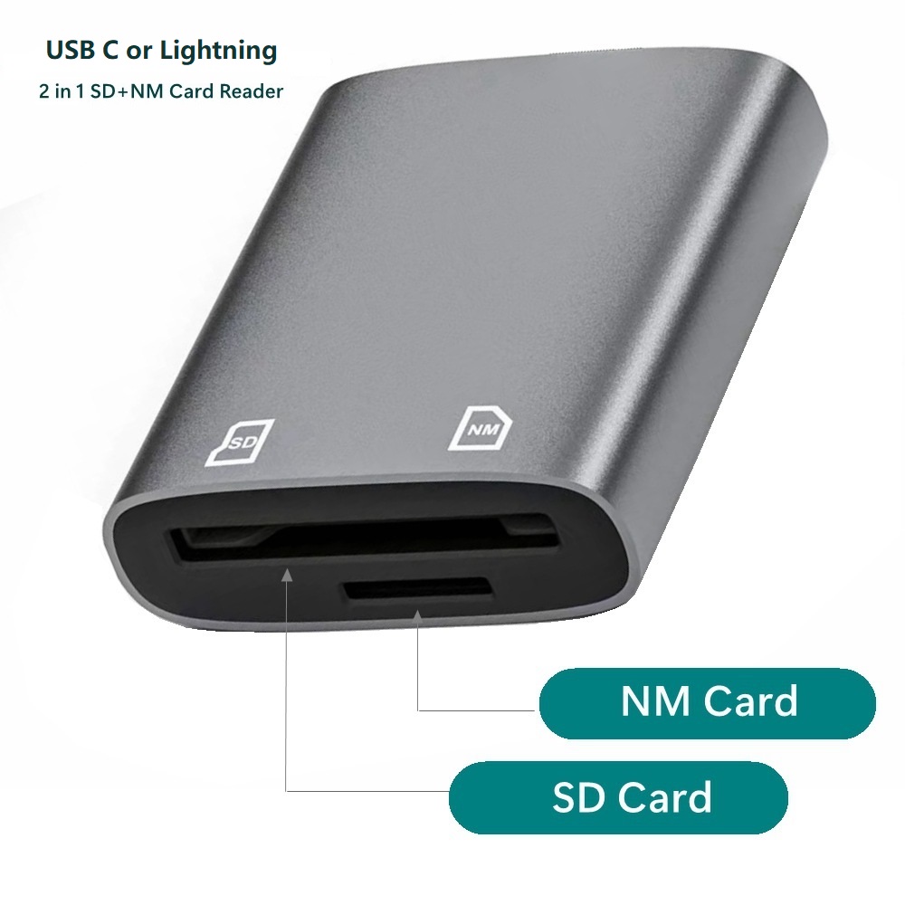 タイプCナノメモリカードリーダー Huawei NMカードア - Sd Card Module のレビューと価格
