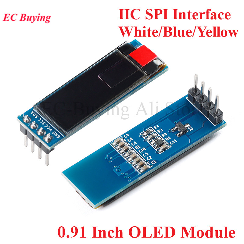 0.91 インチ OLED モジュール 0.91 インチスク - Ssd1306 のレビューと価格